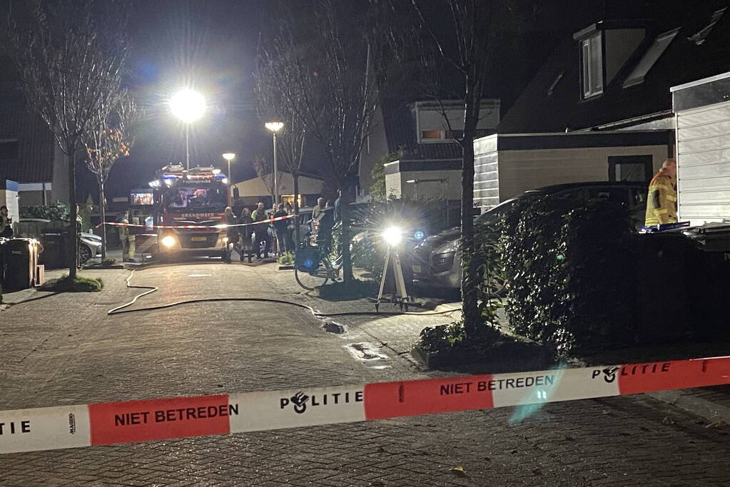 Straat afgesloten na gaslekkage