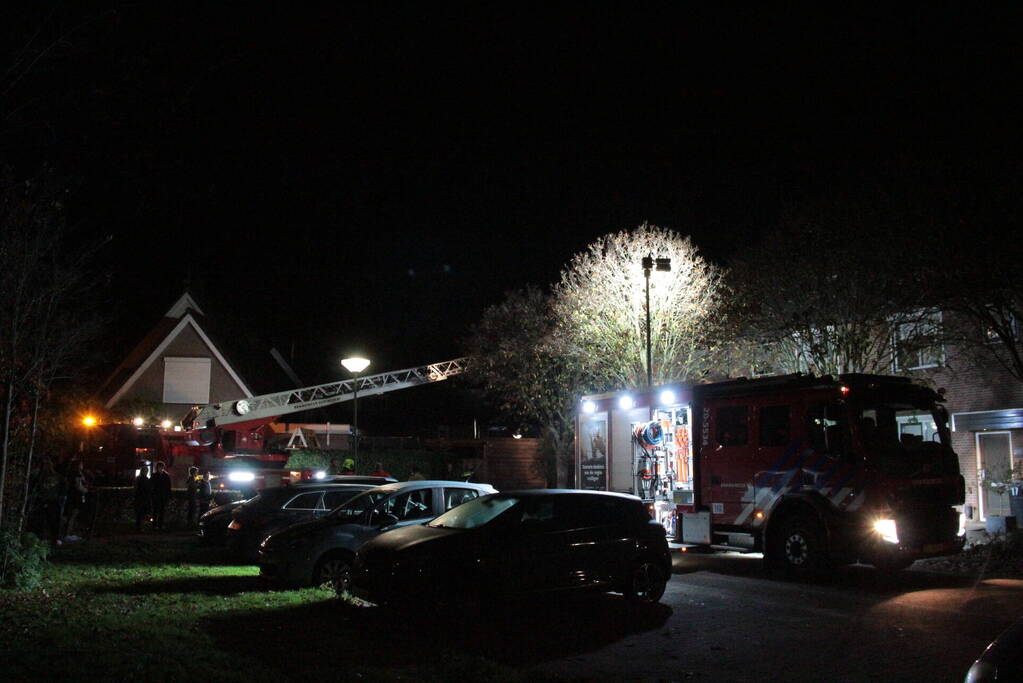 Schoorsteenbrand snel onder controle