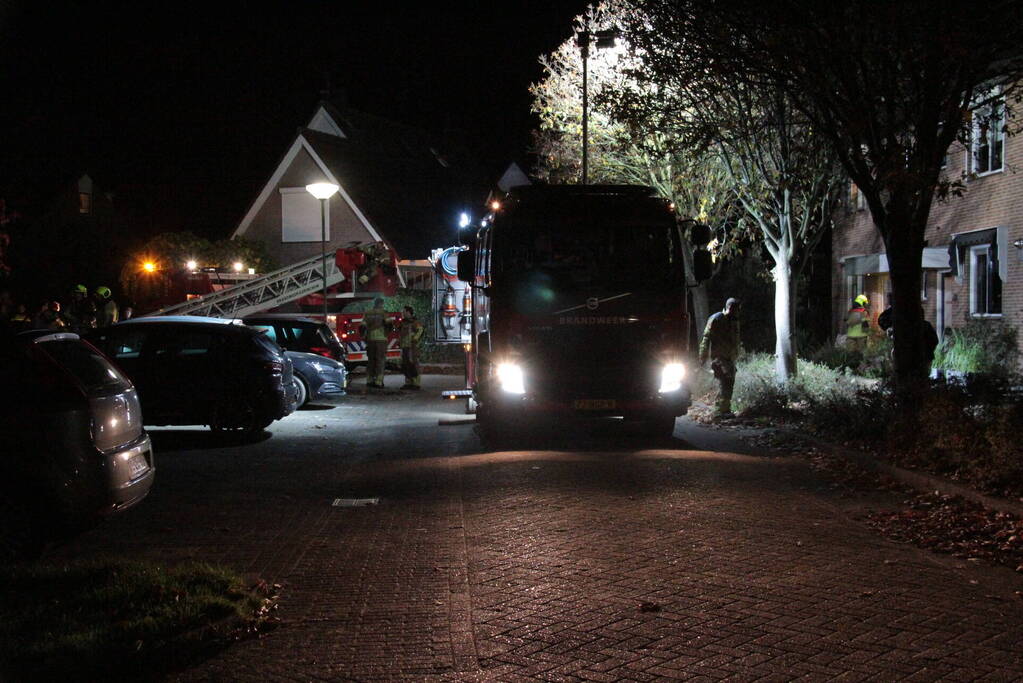 Schoorsteenbrand snel onder controle