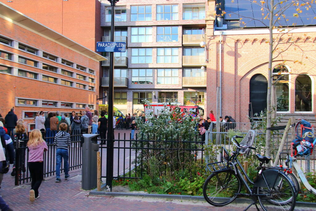 Basisschool De Kraal ontruimd door brand