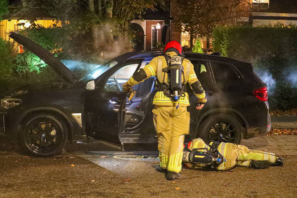 Elektrische BMW iX3 vliegt in brand