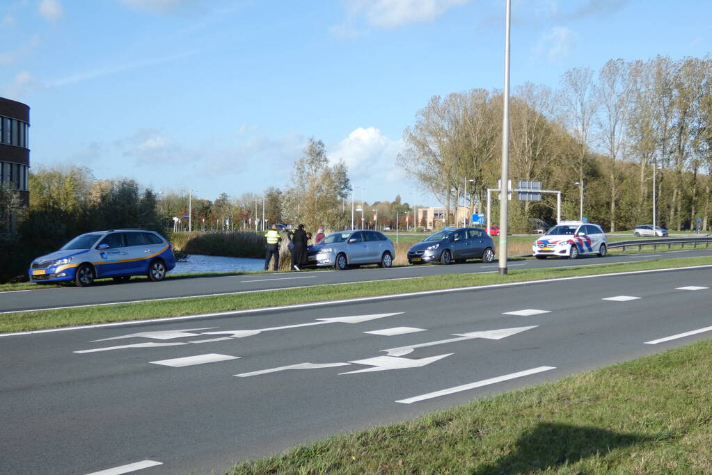 Materiele schade bij kop-staart aanrijding