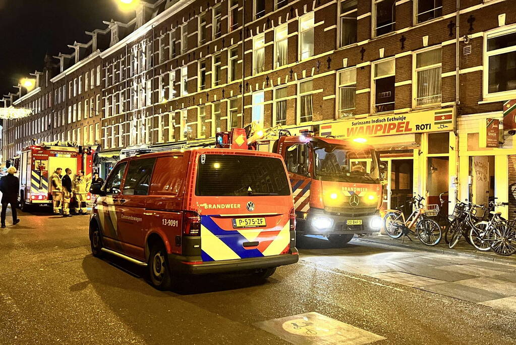 Brand in meterkast zeven mensen ademen rook in