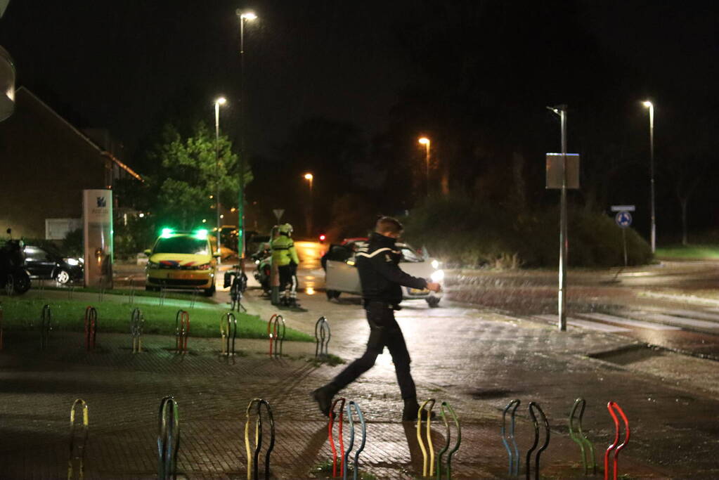 Fietser gewond bij aanrijding met auto
