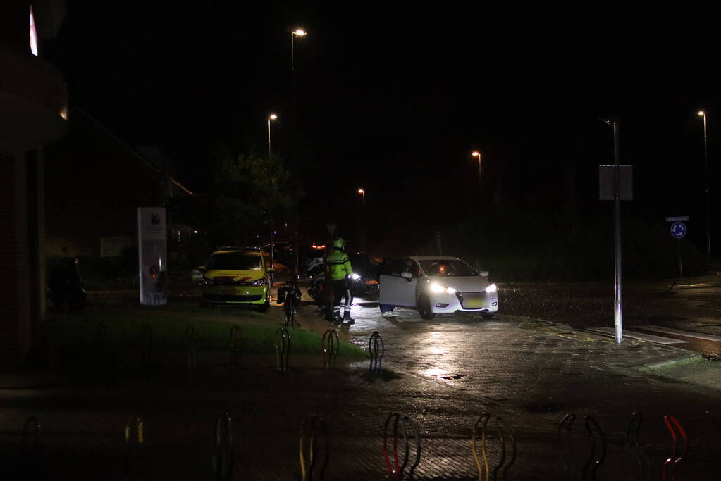 Fietser gewond bij aanrijding met auto