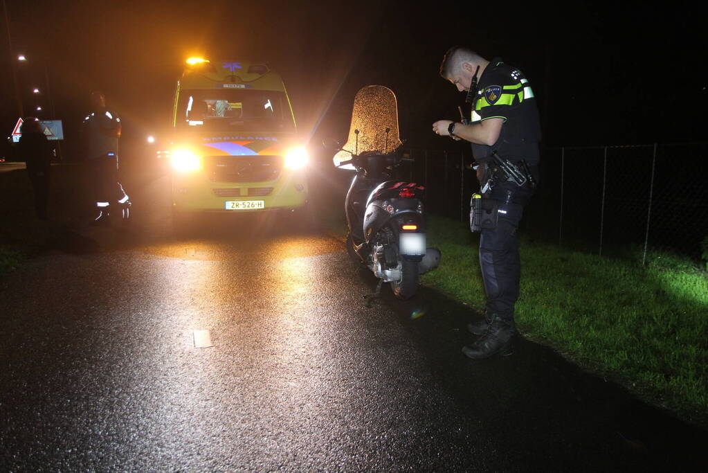 Voetganger vlucht na aanrijding
