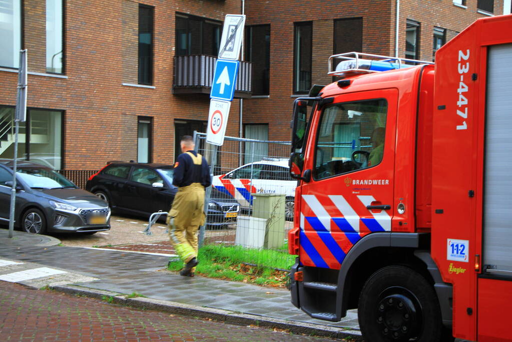 Politie zet stormram in