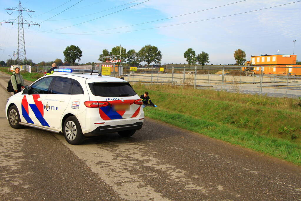 Bestuurder crossmotor gewond na val