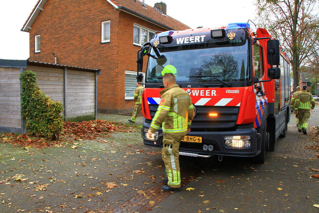 Merel bevrijdt door brandweer
