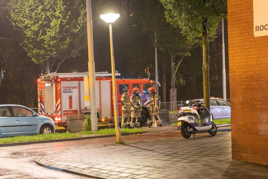 Tientallen appartementen ontruimd door brand