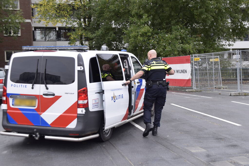 Traumahelikopter trekt veel bekijks