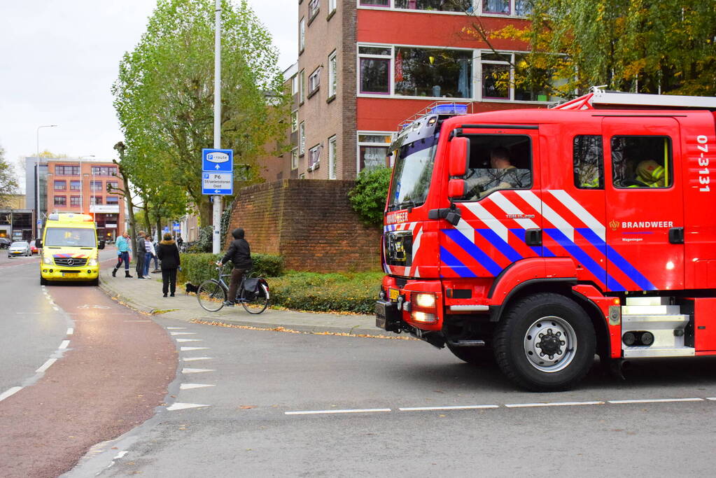 Meerdere bewoners gecontroleerd na rookinhalatie