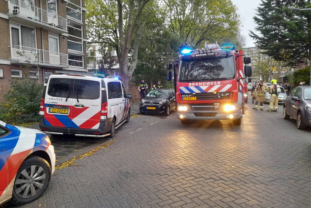 Vuurwerk in pand gegooid