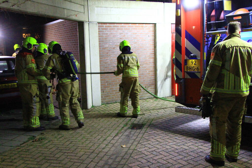 Elektrische fiets vat vlam in schuur van woning