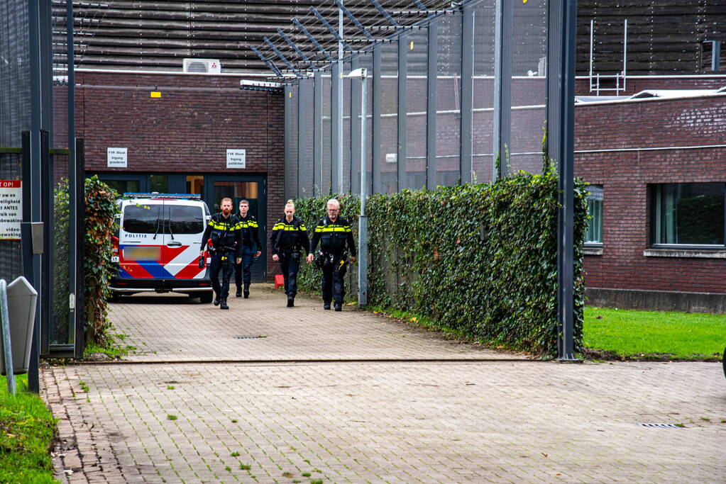 Veel politie-inzet bij psychiatrische inrichting