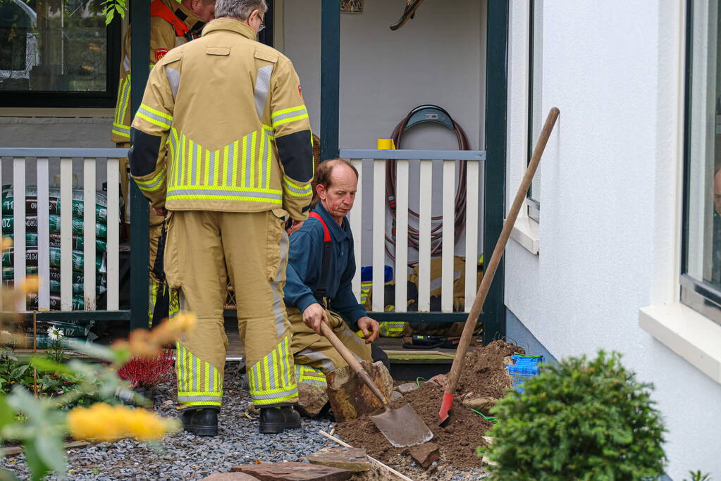 Sloopwerkzaamheden bij gaslekkage
