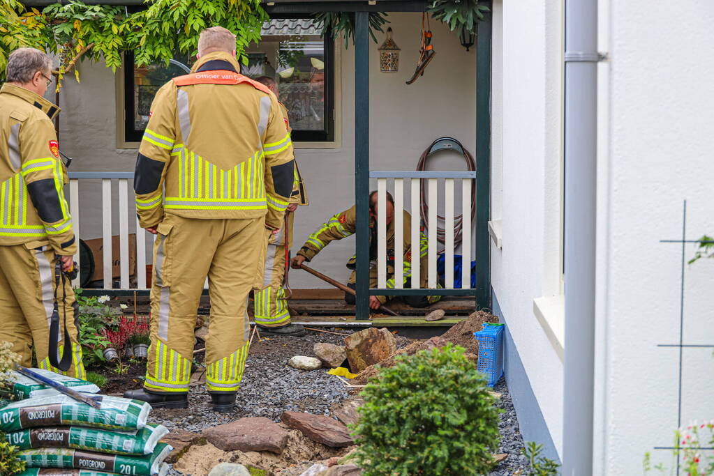 Sloopwerkzaamheden bij gaslekkage