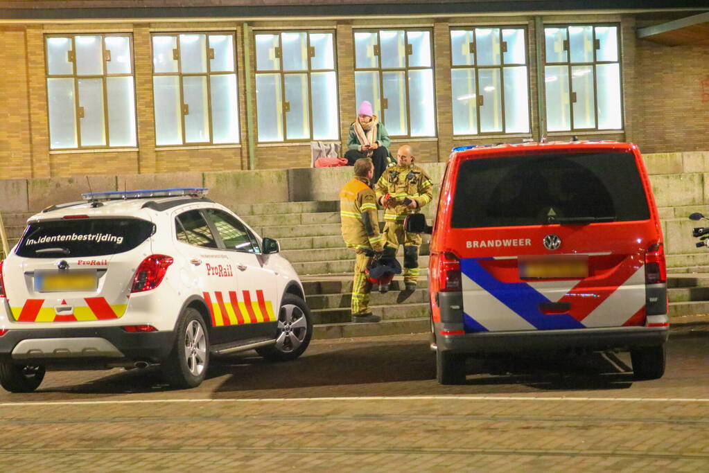 Persoon aangereden door trein