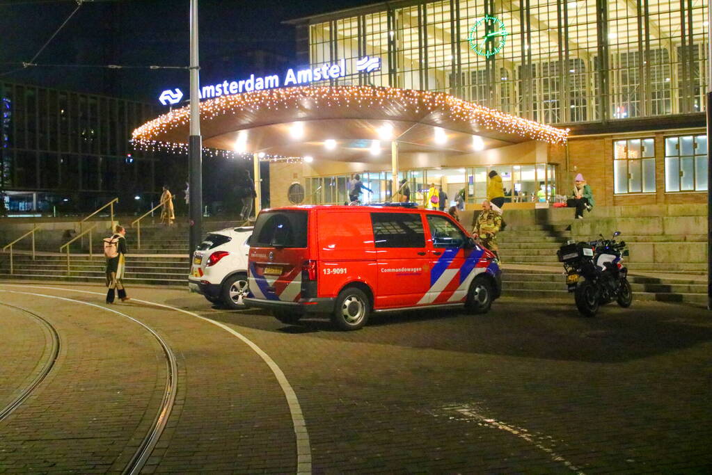 Persoon aangereden door trein