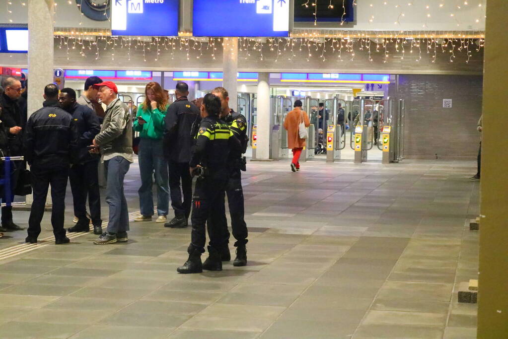 Persoon aangereden door trein