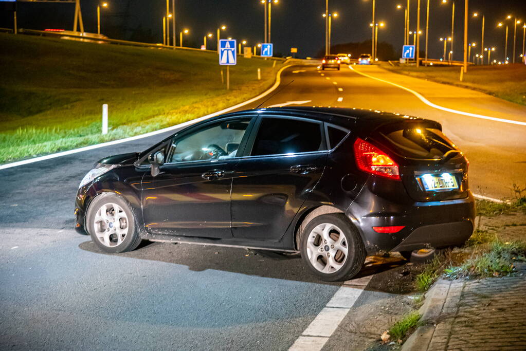 Veel schade na flinke aanrijding