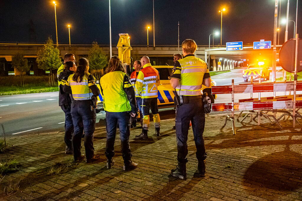 Veel schade na flinke aanrijding