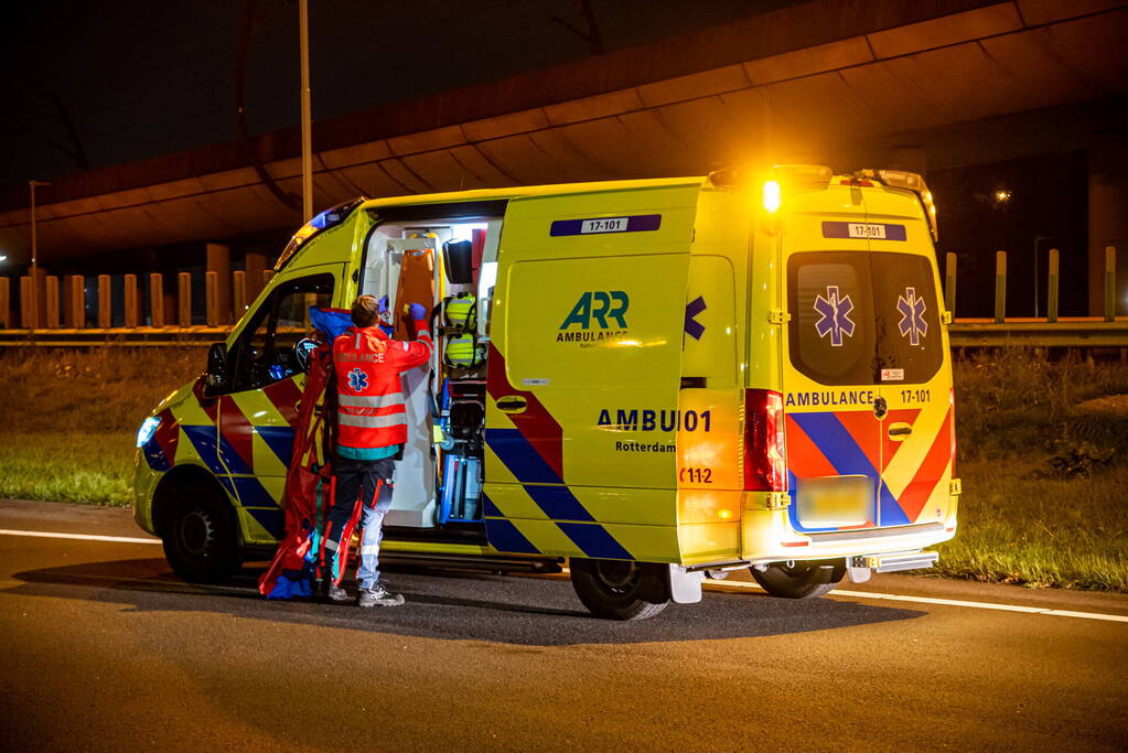 Veel schade na flinke aanrijding