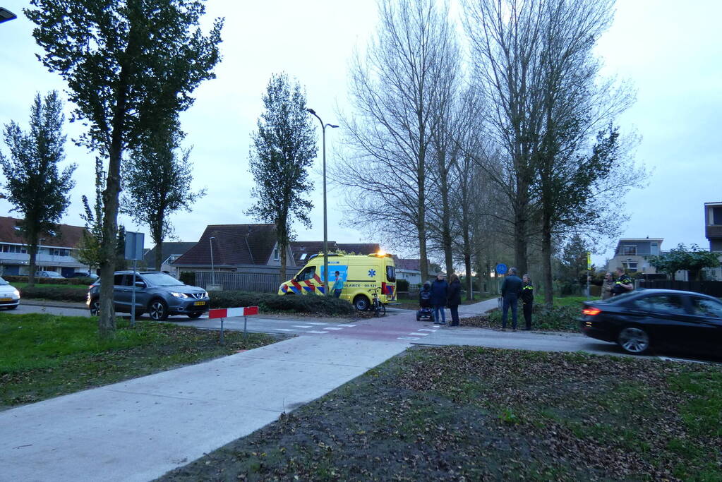 Fietser gewond bij botsing met automobilist