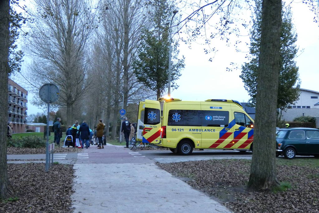 Fietser gewond bij botsing met automobilist
