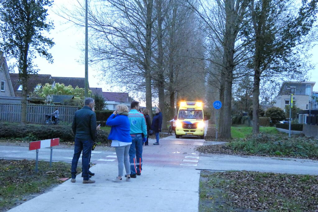 Fietser gewond bij botsing met automobilist