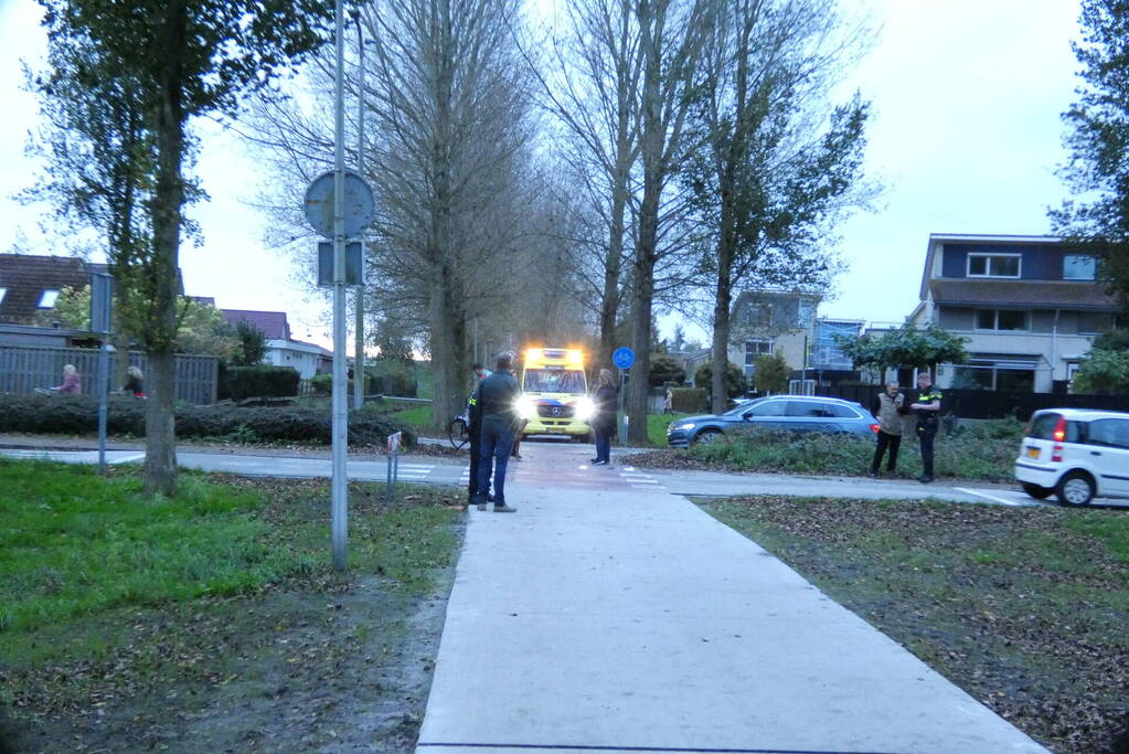 Fietser gewond bij botsing met automobilist