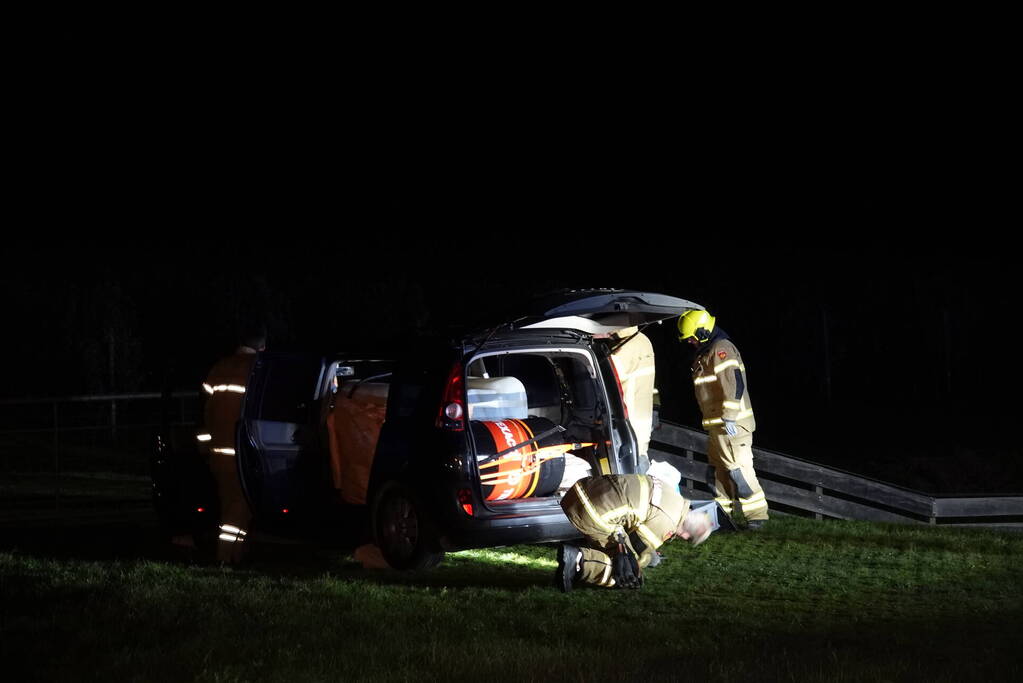 Politie achtervolgd auto met 1200 liter gestolen brandstof