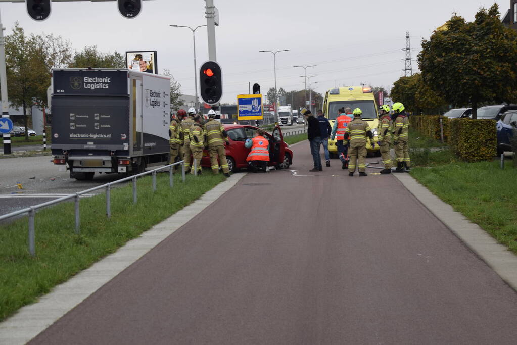 Meerdere gewonden bij kop-staart aanrijding