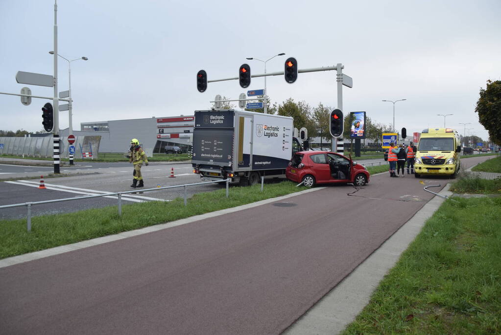 Meerdere gewonden bij kop-staart aanrijding