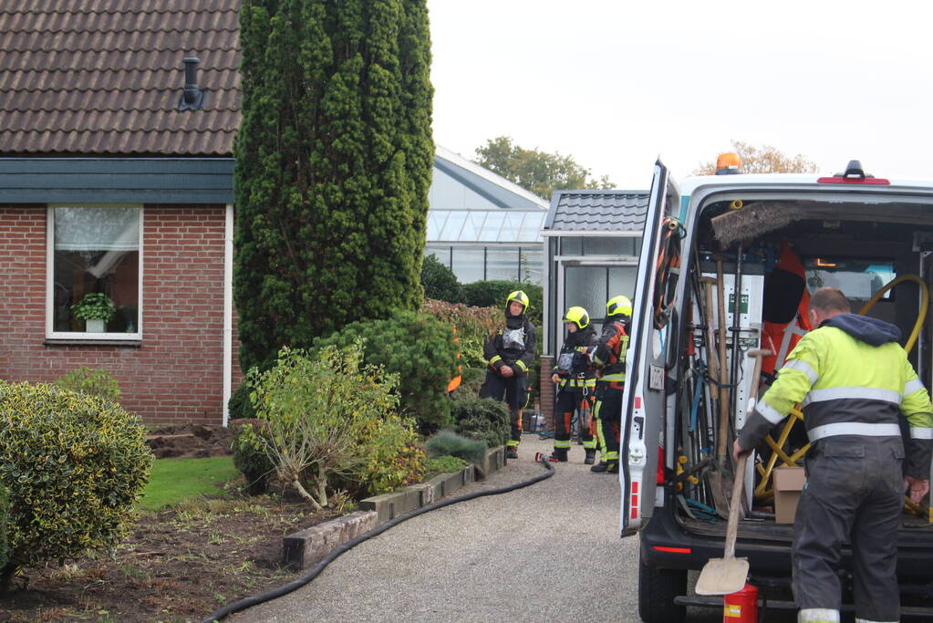 Gasleiding geraakt bij aanleg glasvezel