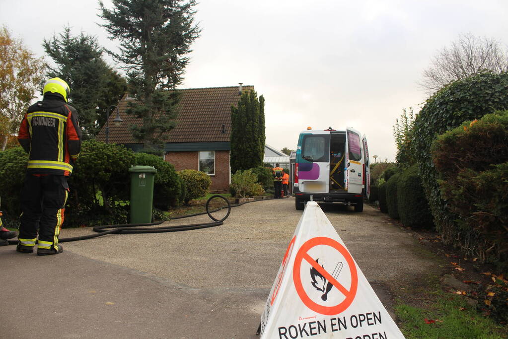 Gasleiding geraakt bij aanleg glasvezel