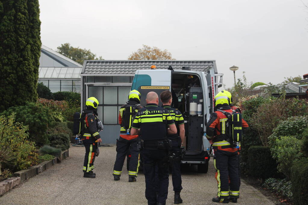 Gasleiding geraakt bij aanleg glasvezel
