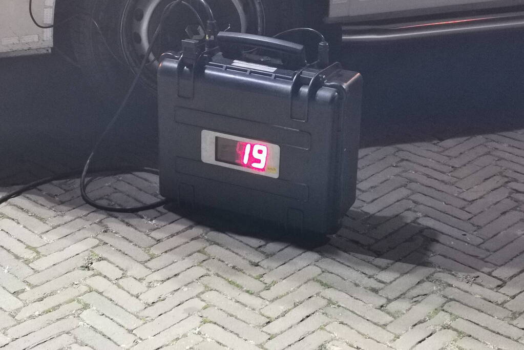 Grote verkeerscontrole in het centrum