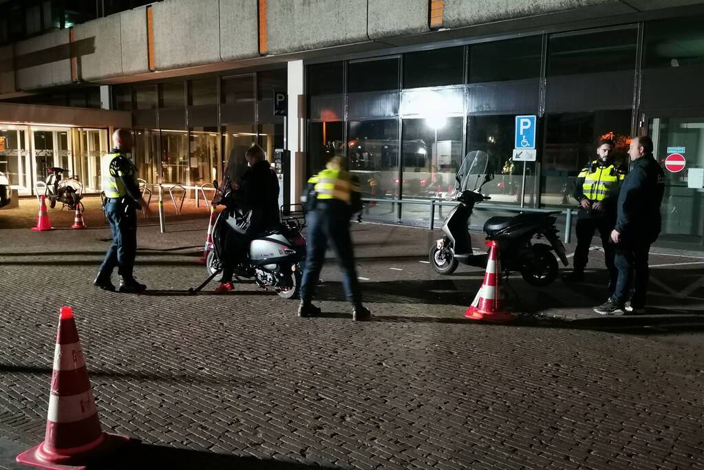 Grote verkeerscontrole in het centrum