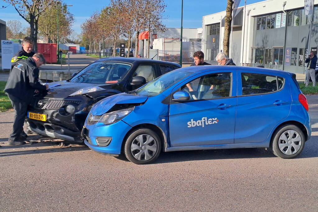 Schade bij ongeval op kruising