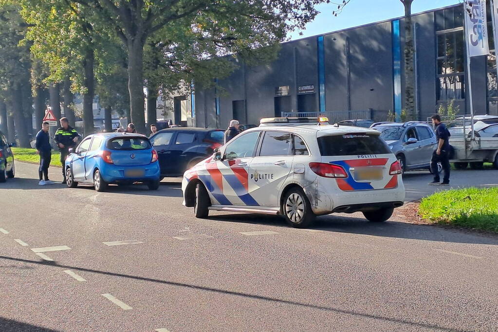 Schade bij ongeval op kruising