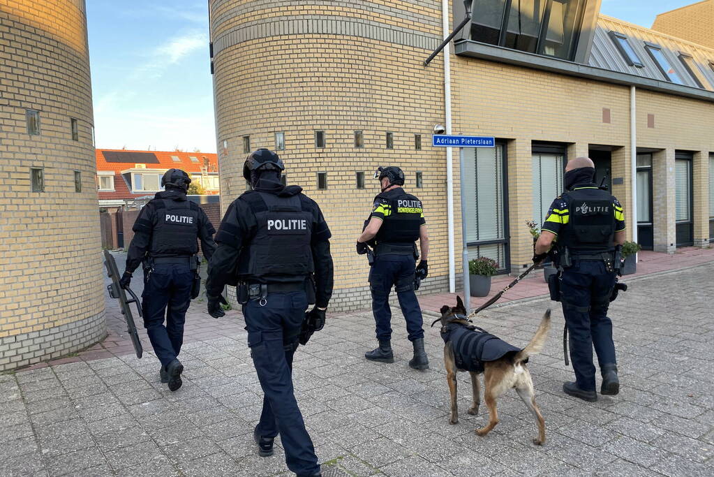 Grote inzet voor persoon met verward gedrag in woning