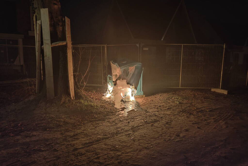 Dixi door brand verwoest