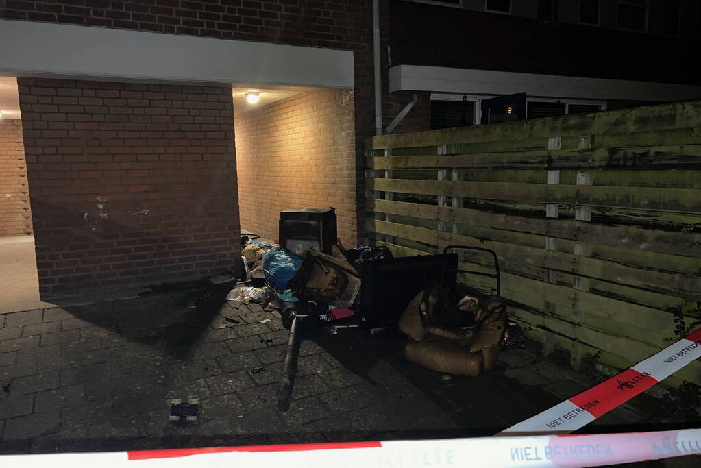Wietkwekerij ontdekt na brand in schuur van woning