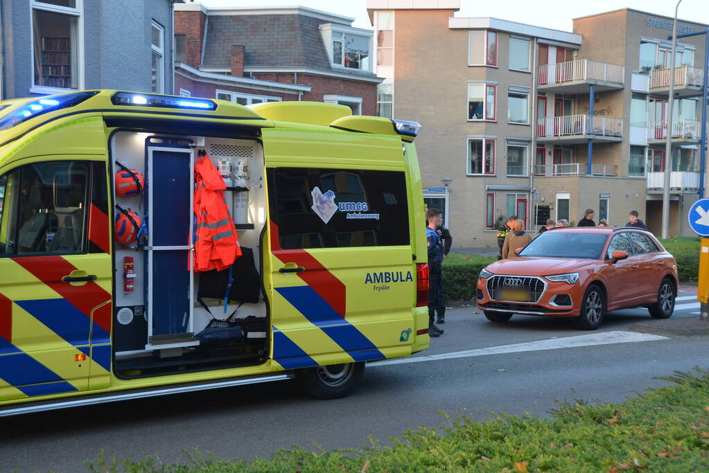 Fietser gewond bij botsing met automobilist
