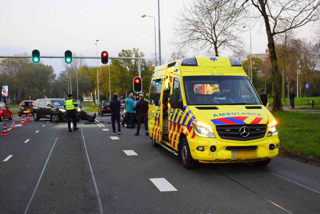Flinke schade bij kettingbotsing