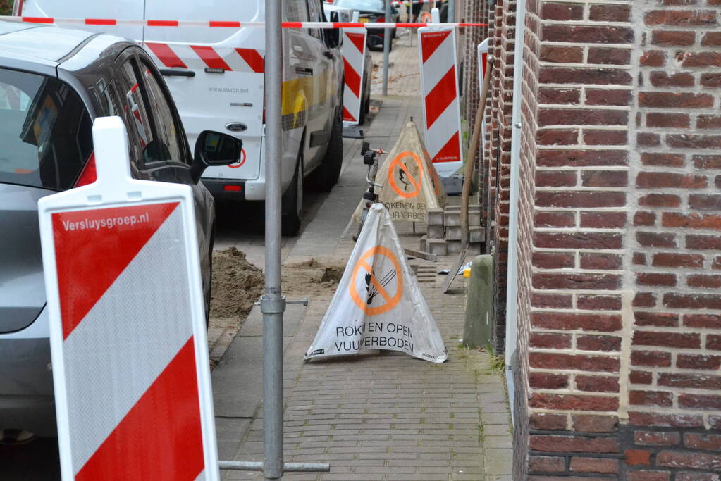 Gaslekkage in appartementencomplex