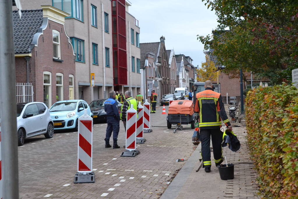 Gaslekkage in appartementencomplex