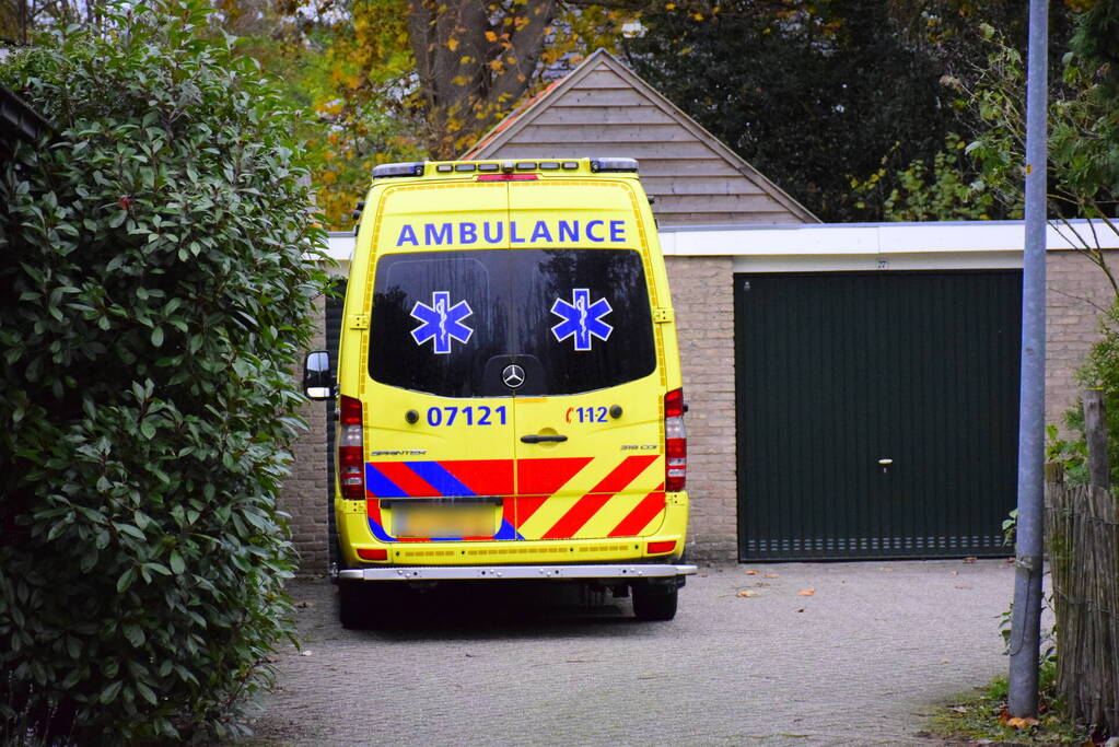 Traumahelikopter landt voor incident in woning