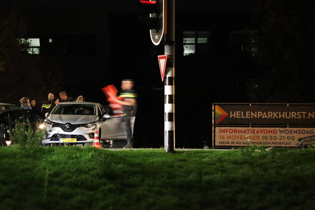 Opnieuw aanrijding bij kruising